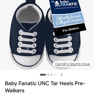 Baby Fanatic UNC Tar Heels Pre-Walkers NWT